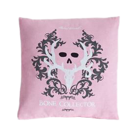 Bone Collector Kimlor Mills Pink Pillow Licensing Bone Collector Kimlor Mills Pink Pillow Licensing