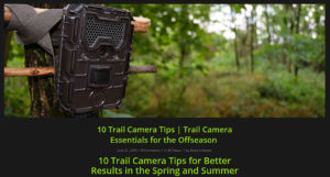deer hunting out of state 10 trail camera tips | Bone Collector