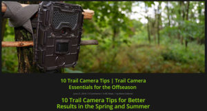 trail camera survey create buck hit list | Bone Collector